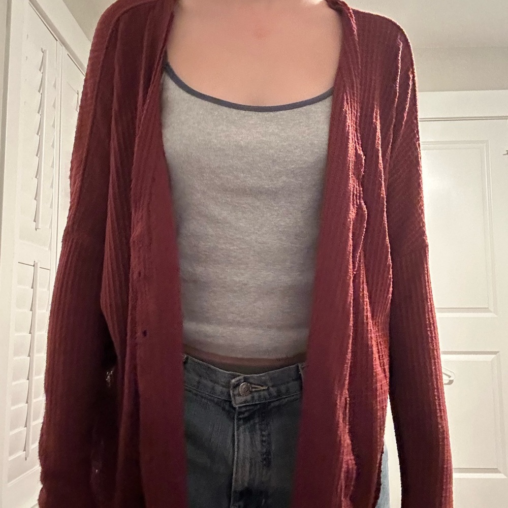 Buttoned Sweater - Picture 3 of 4